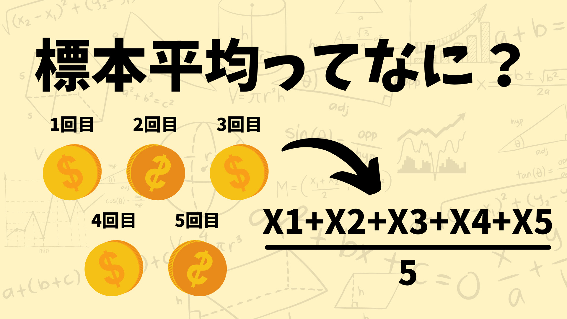 標本平均が一発で分かる！～統計検定2級を勉強してみよう！【経営工学を専門にしている大学生の日記】